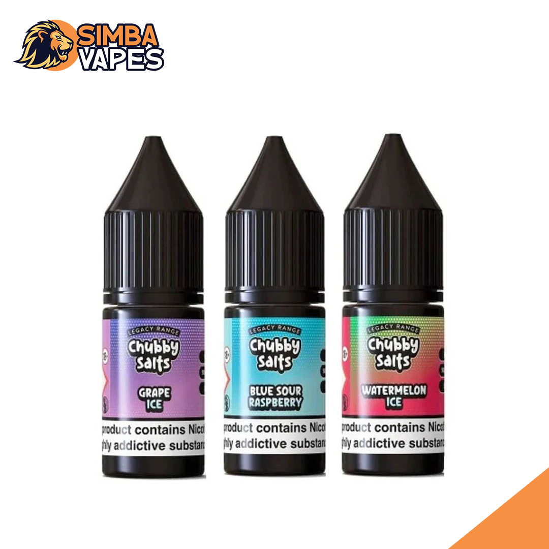 Chubby Salt E-liquids Nic Salts-10ml (Pack of 10)