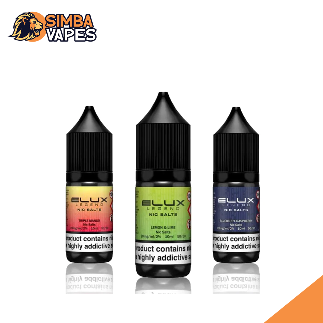 Elux Legend Nic Salt-10ml E-liquids (Pack of 10)