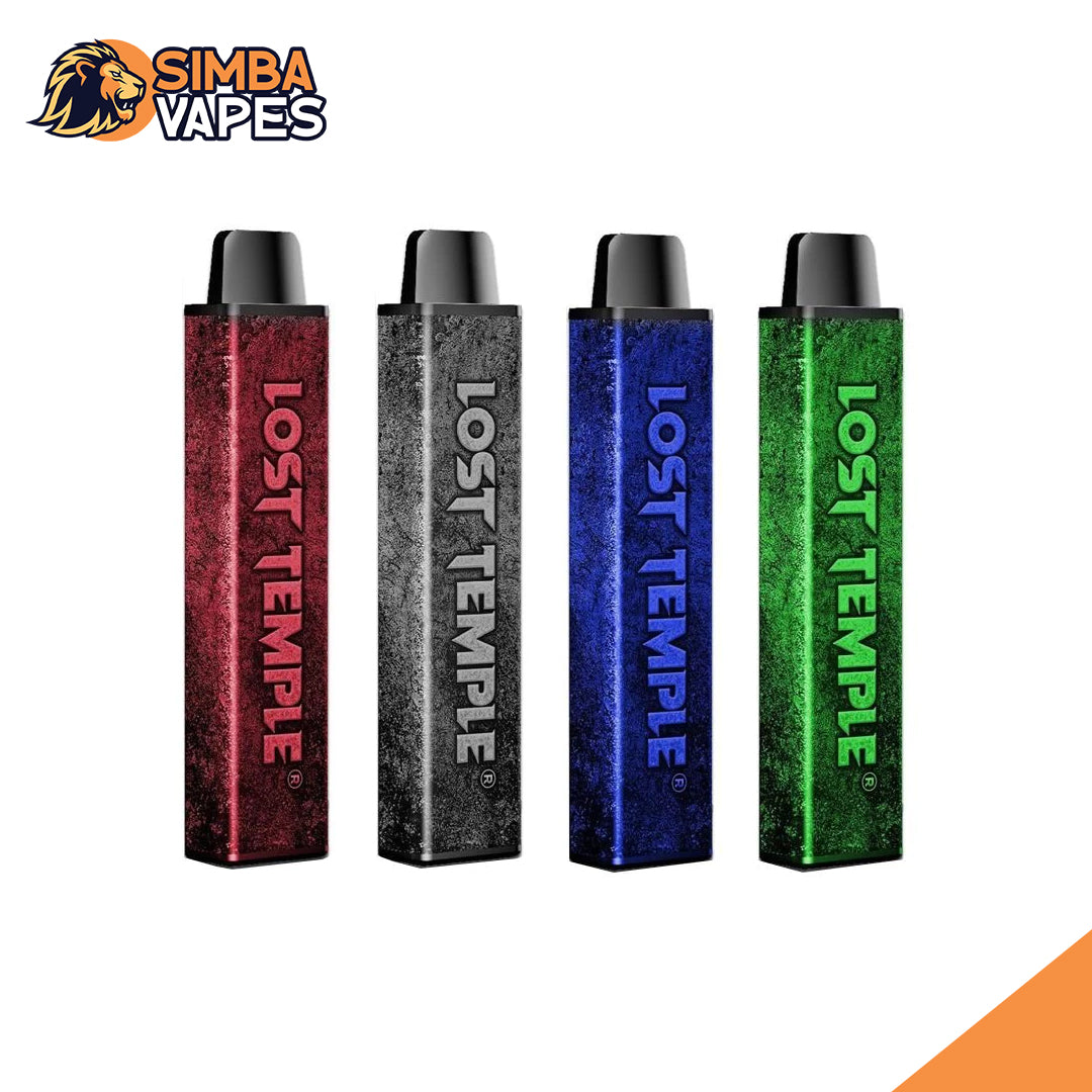 Lost Temple Disposable Vape Pod Kit & 2 x Free Replacement Pods