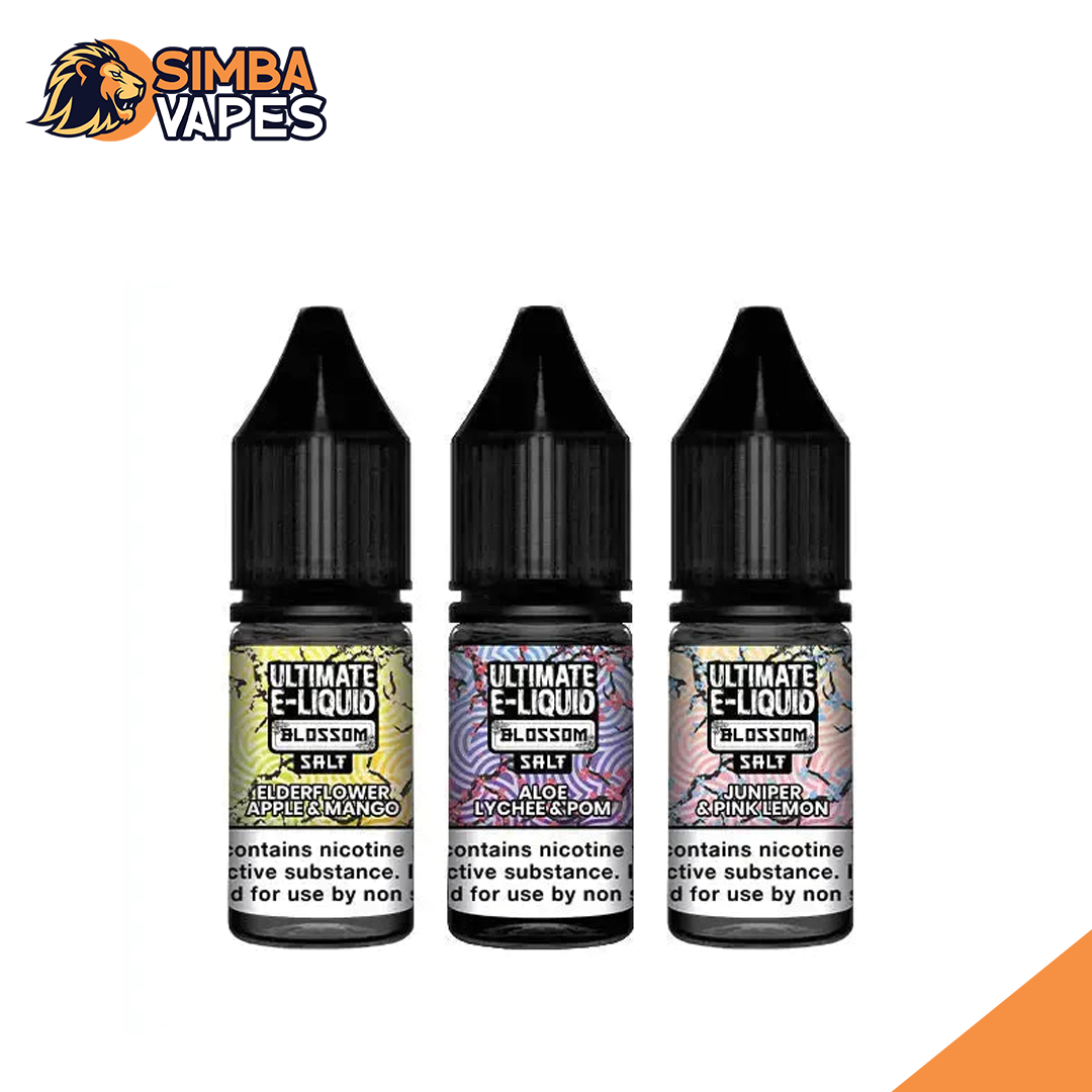 Ultimate E-Liquid Blossom 10ML Nic Salt (Pack Of 10)