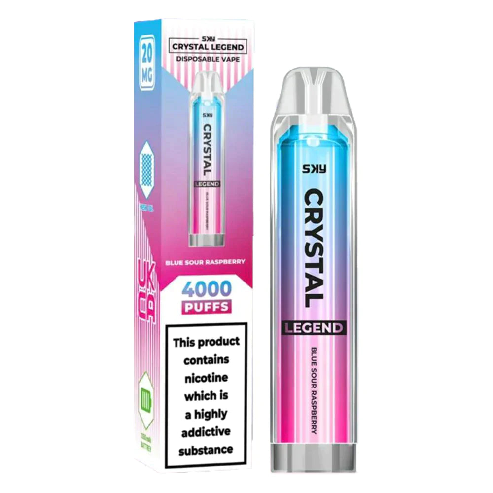 Crystal Legend 4000 Puffs Disposable Vape (Pack of 10)