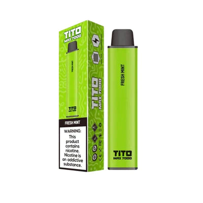 Tito Max 7000 Disposable Vape Pod Device Pack of 10