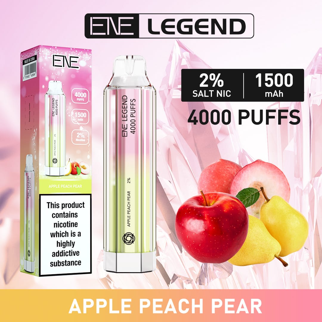 Elux ENE Legend 4000 Puffs Disposable Vape - (Pack of 10)