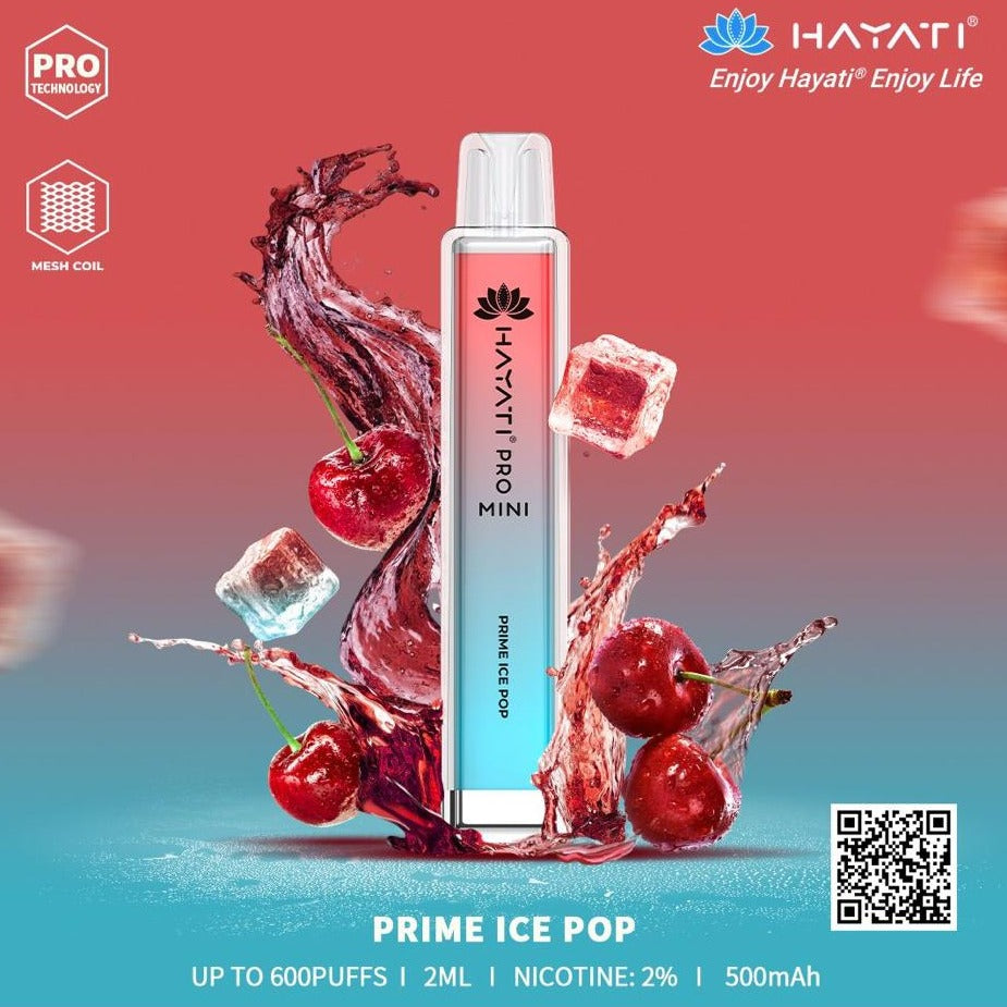 Hayati Pro Mini 600 Puffs Pack of 10