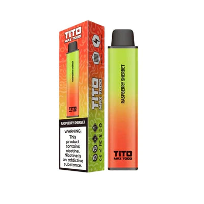 Tito Max 7000 Disposable Vape Pod Device Pack of 10