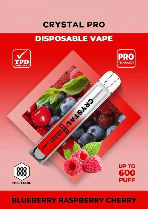 Crystal Pro Bar 600 Puffs Disposable Vape - simbavapes