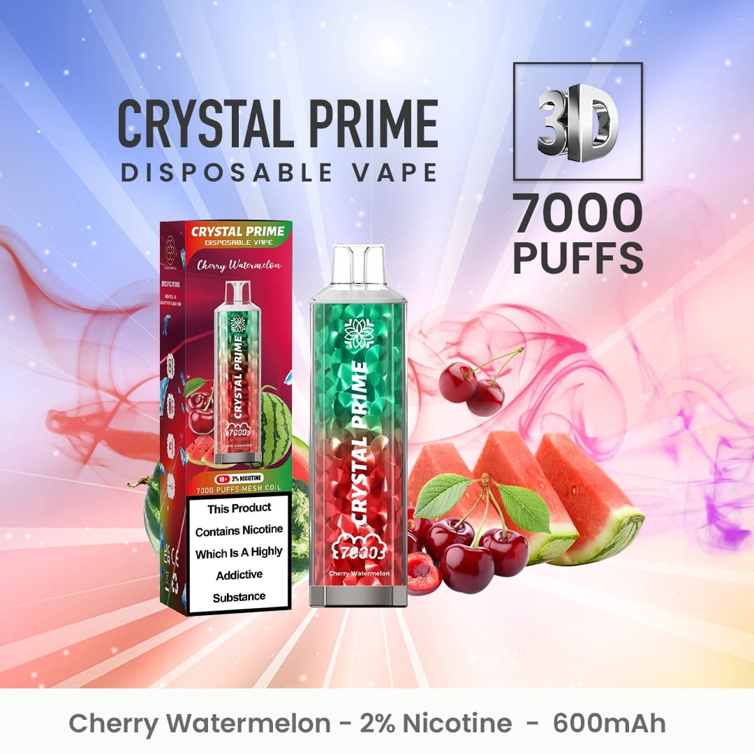 Crystal Prime 7000 Disposable Vape Puff Pod Device