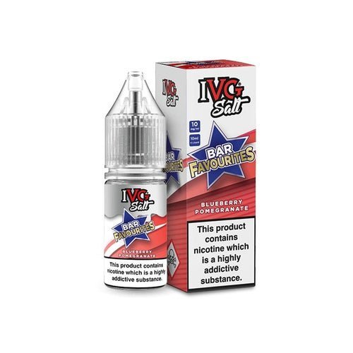 IVG Salt Bar Favourite 10ml E Liquid- Pack Of 10 - simbavapes