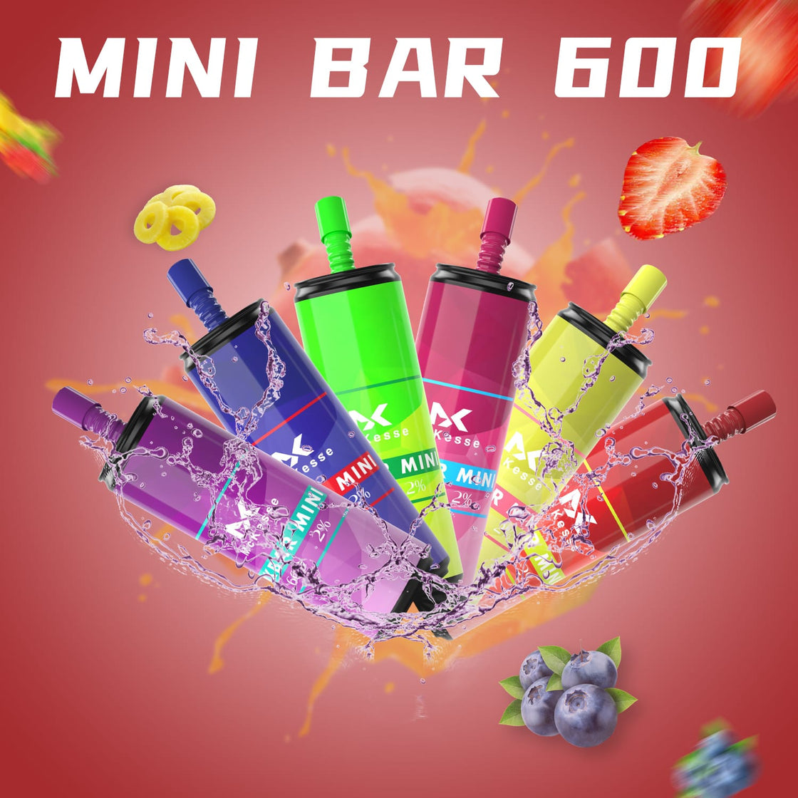 Mk Mini Bar 600 Disposable Vape Pod