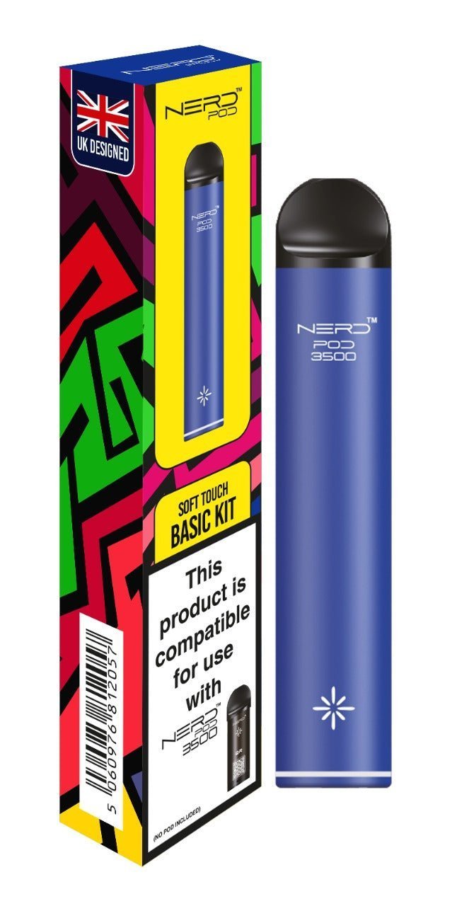 Nerd Pod Soft Touch Basic Kit - #Simbavapes#