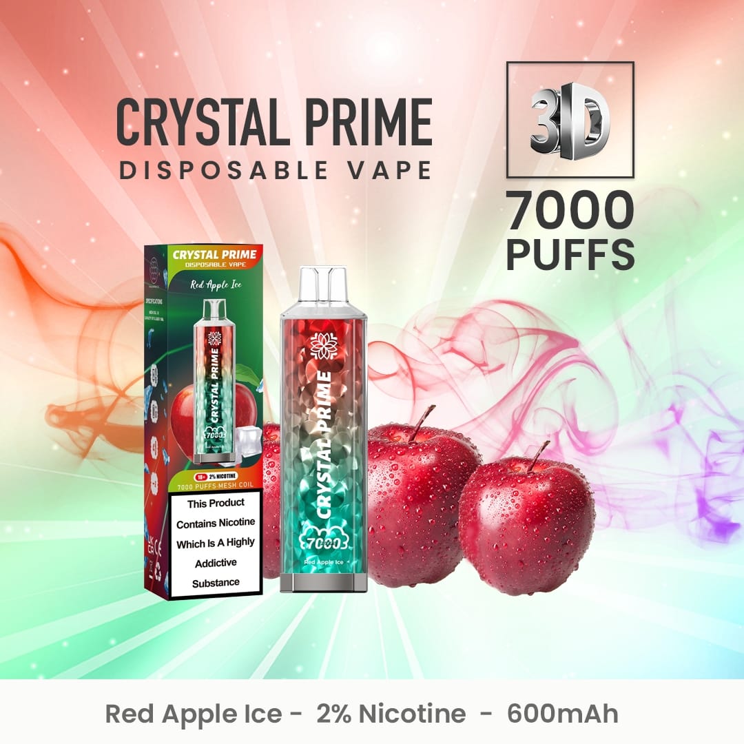 Crystal Prime 7000 Disposable Vape Puff Pod Device