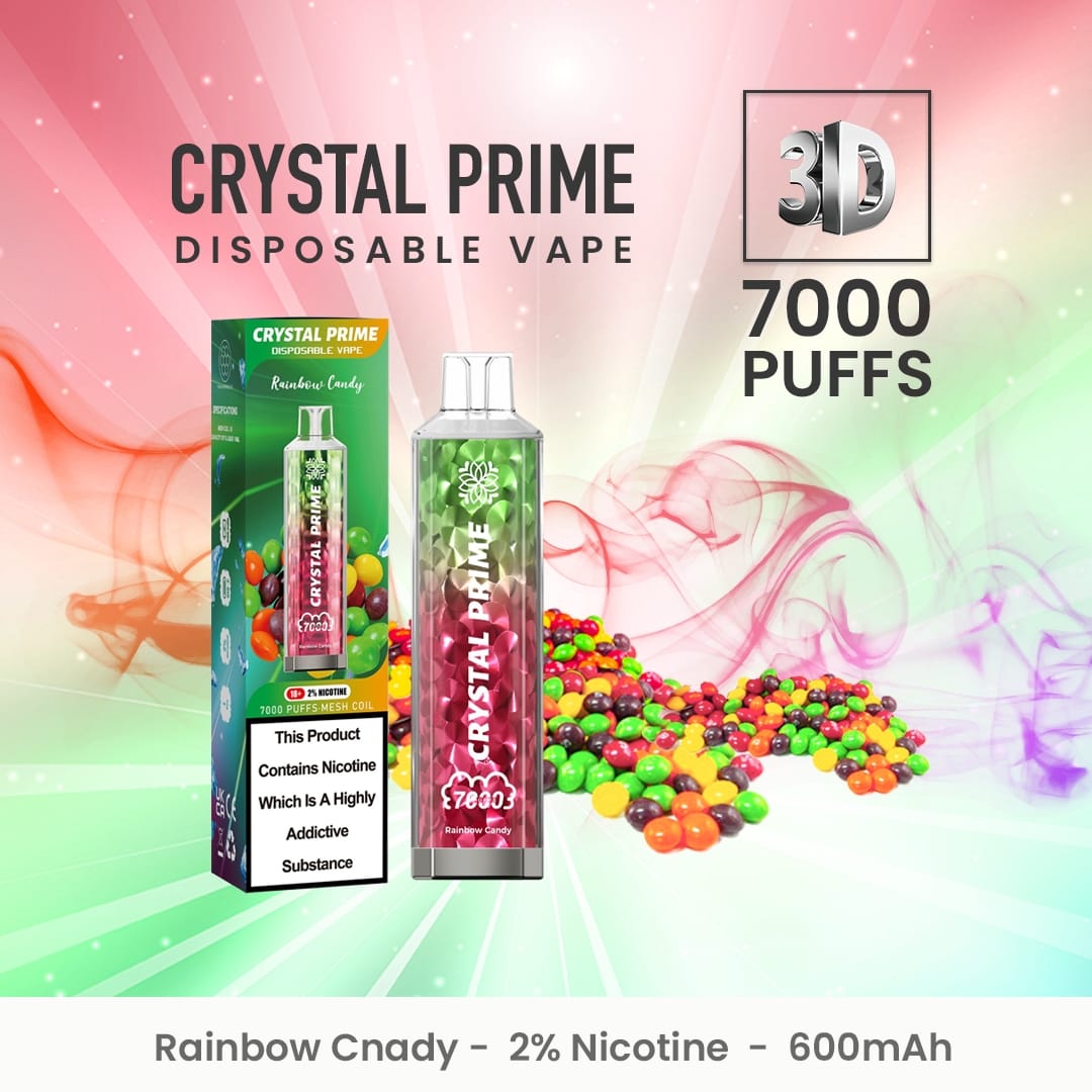 Crystal Prime 7000 Disposable Vape Puff Pod Device